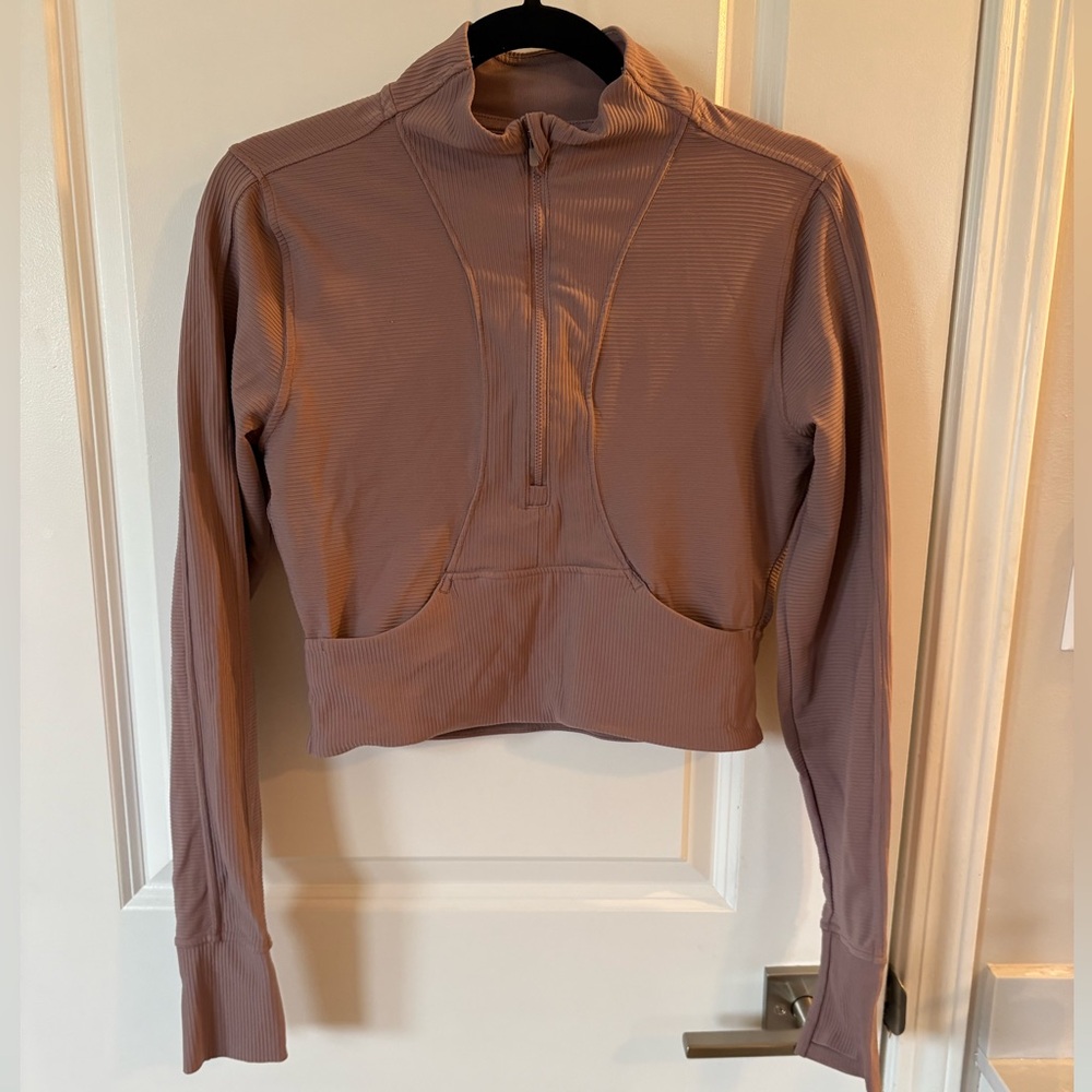 Women's Mauve Long Sleeve Top
